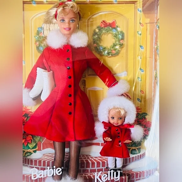 90s Vintage Holiday Sister Lot Vintage Barbie Stacie Kelly Doll - Picture 8 of 11